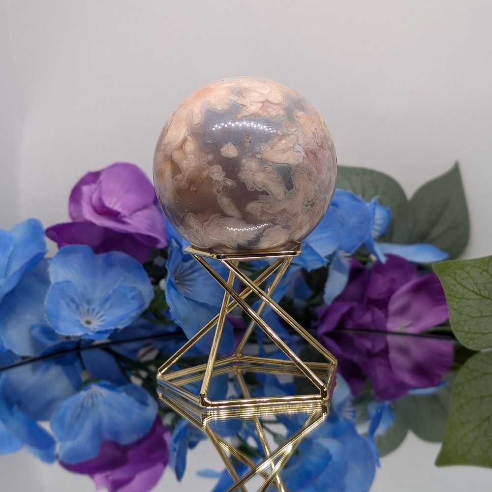 Pink Amethyst Sphere#5-53mm